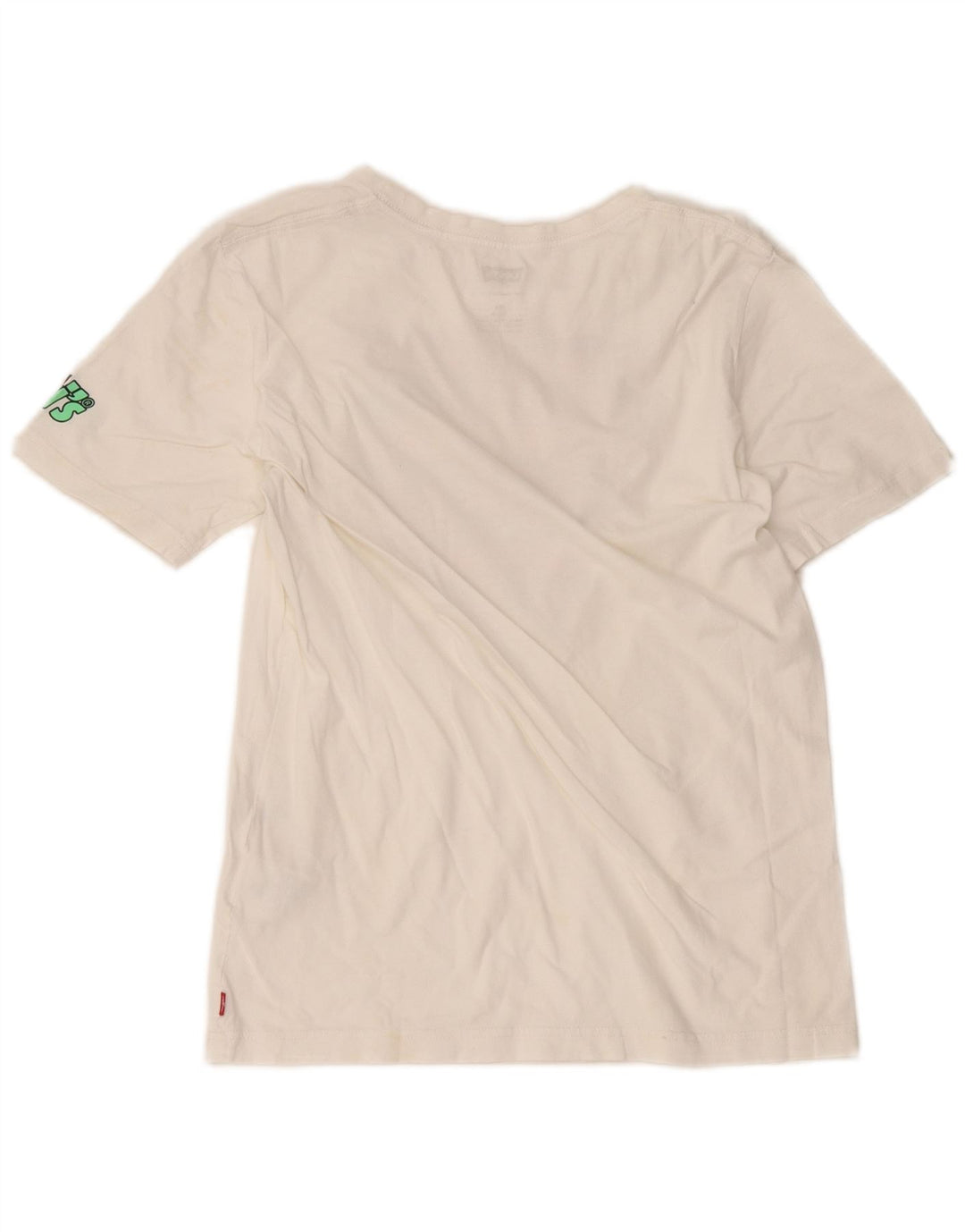 Levi's Boys Graphic T-Shirt Top 15-16 Years White Cotton
