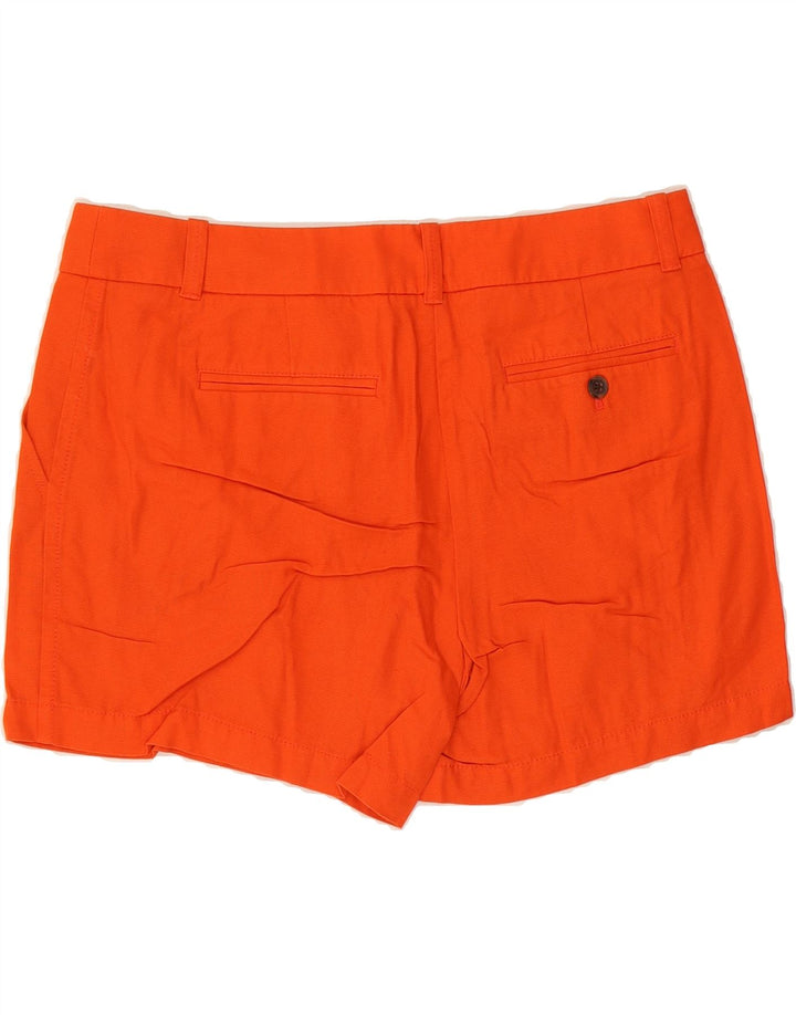 J. CREW Womens Chino Shorts US 10 Large W34  Orange Cotton Vintage J. Crew and Second-Hand J. Crew from Messina Hembry 