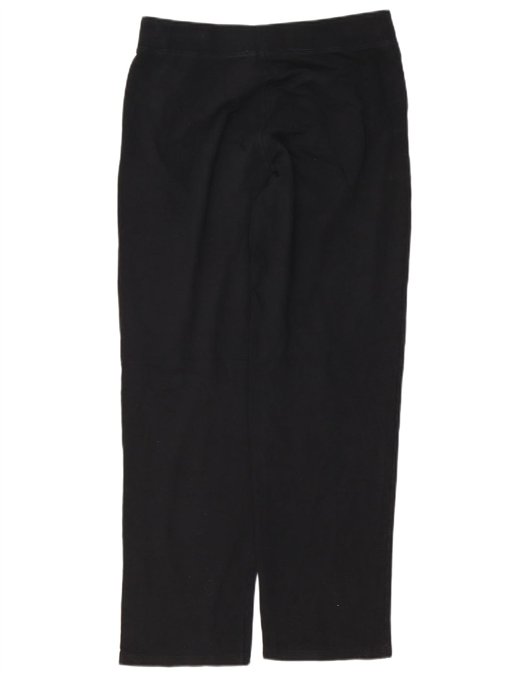 MARKS & SPENCER Womens Tracksuit Trousers UK 12 Medium  Black Cotton