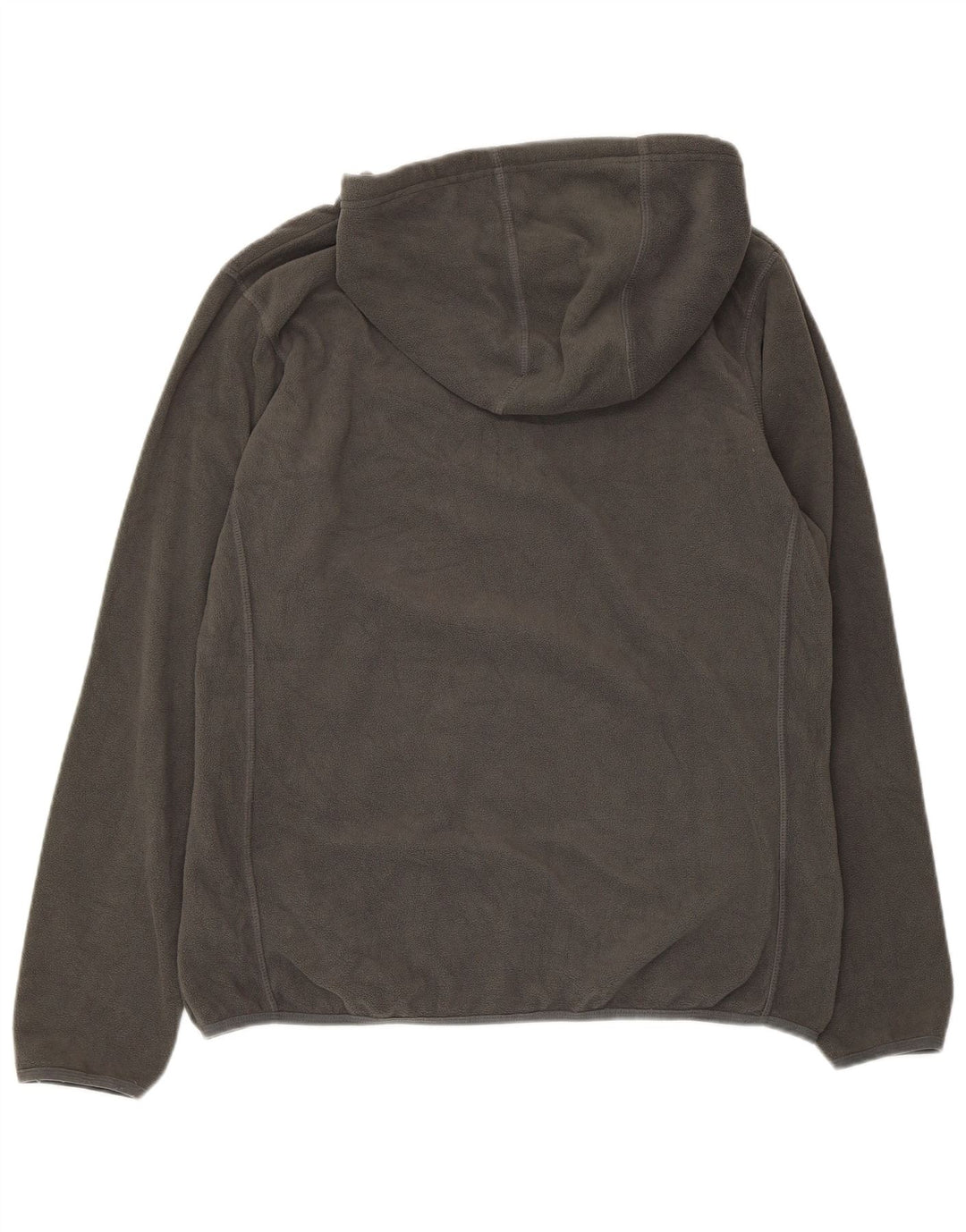 Mountain Warehouse Womens Hooded Fleece Jumper UK 16 Large Grey Polyester