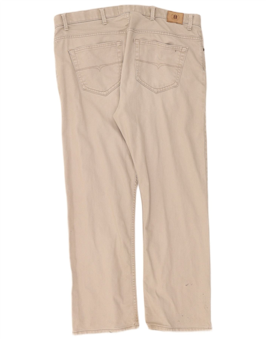 Marks & Spencer Mens Blue Harbour Straight Jeans W40 L31 Grey Cotton