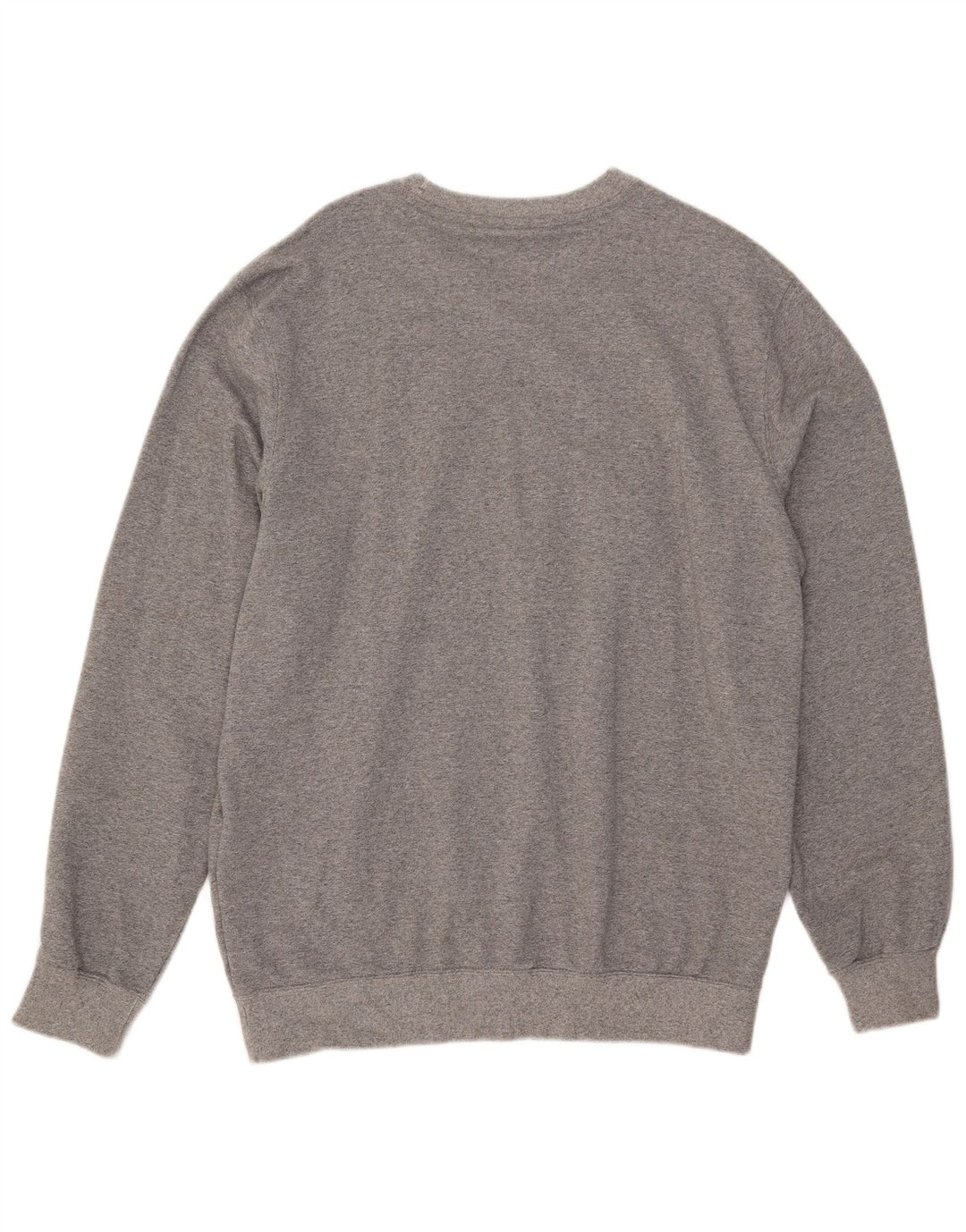 Champion Mens Sweatshirt Jumper 2XL Grey Flecked Cotton