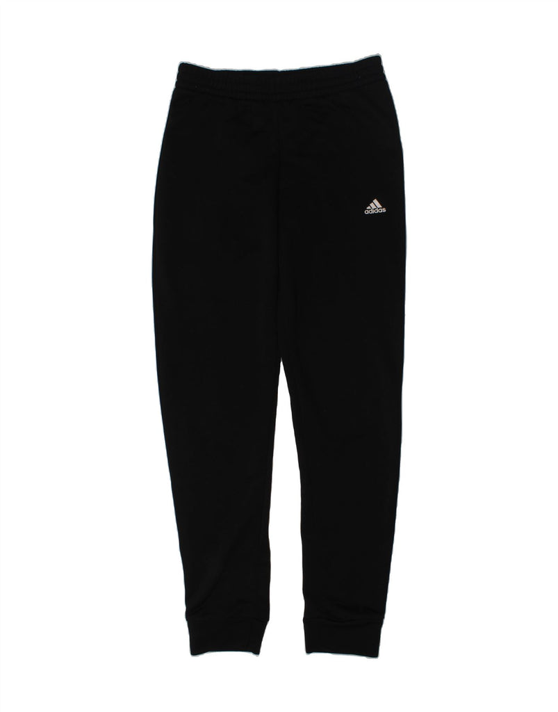 ADIDAS Boys Tracksuit Trousers Joggers 13-14 Years Black Polyester | Vintage Adidas | Thrift | Second-Hand Adidas | Used Clothing | Messina Hembry 