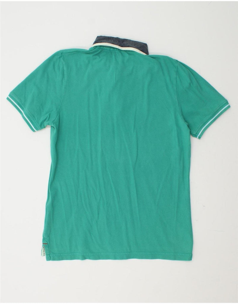MARLBORO CLASSICS Mens Slim Fit Polo Shirt Medium Green Cotton Vintage Marlboro Classics and Second-Hand Marlboro Classics from Messina Hembry 