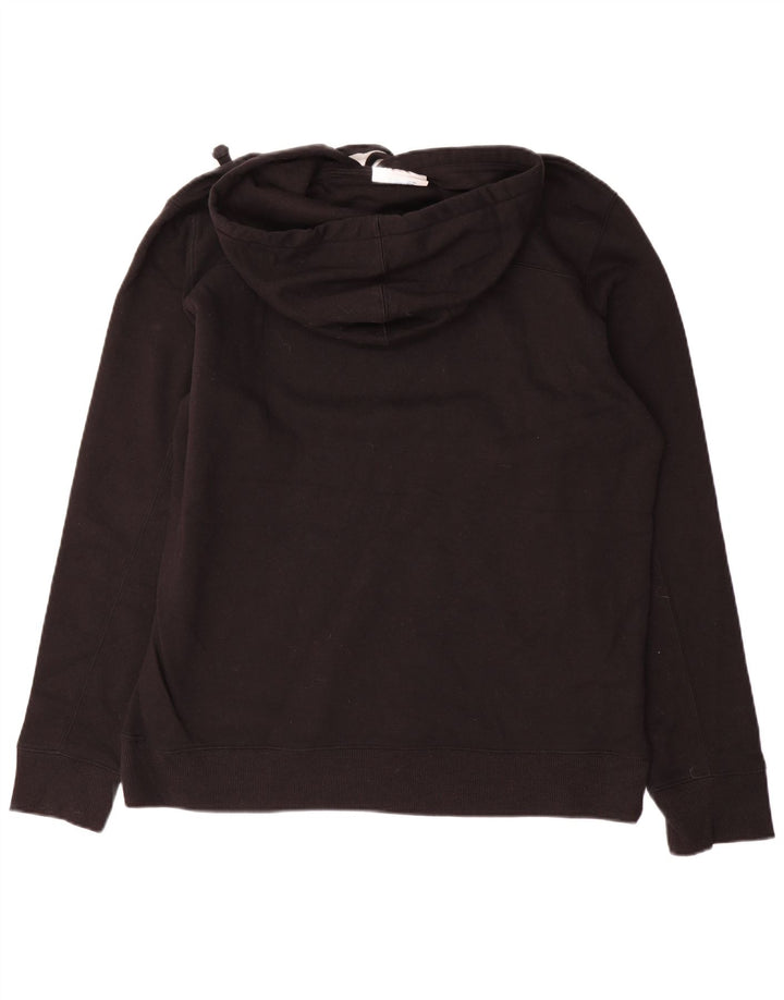 CHAMPION Mens Hoodie Jumper Large Black Cotton
