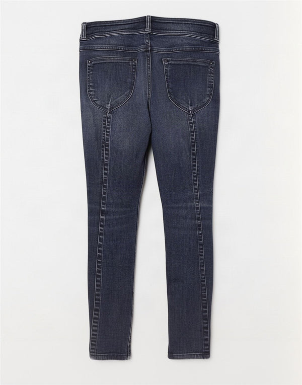 Diesel Womens Slim Jeans W30 L27 Navy Blue Cotton