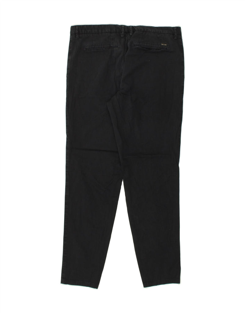 HUGO BOSS Mens Stretch Slim Chino Trousers IT 52 XL W36 L30  Black | Vintage Hugo Boss | Thrift | Second-Hand Hugo Boss | Used Clothing | Messina Hembry 
