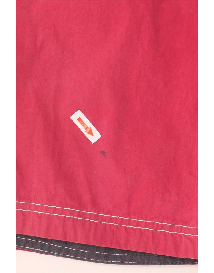 Fat Face Mens Swimming Shorts Large Red Cotton