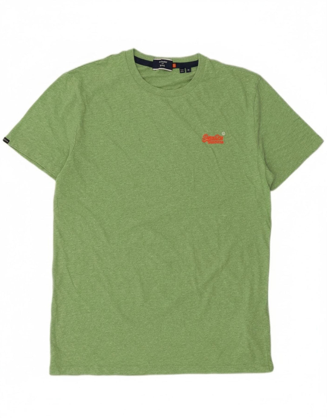 Superdry Mens T-Shirt Top Medium Green Cotton