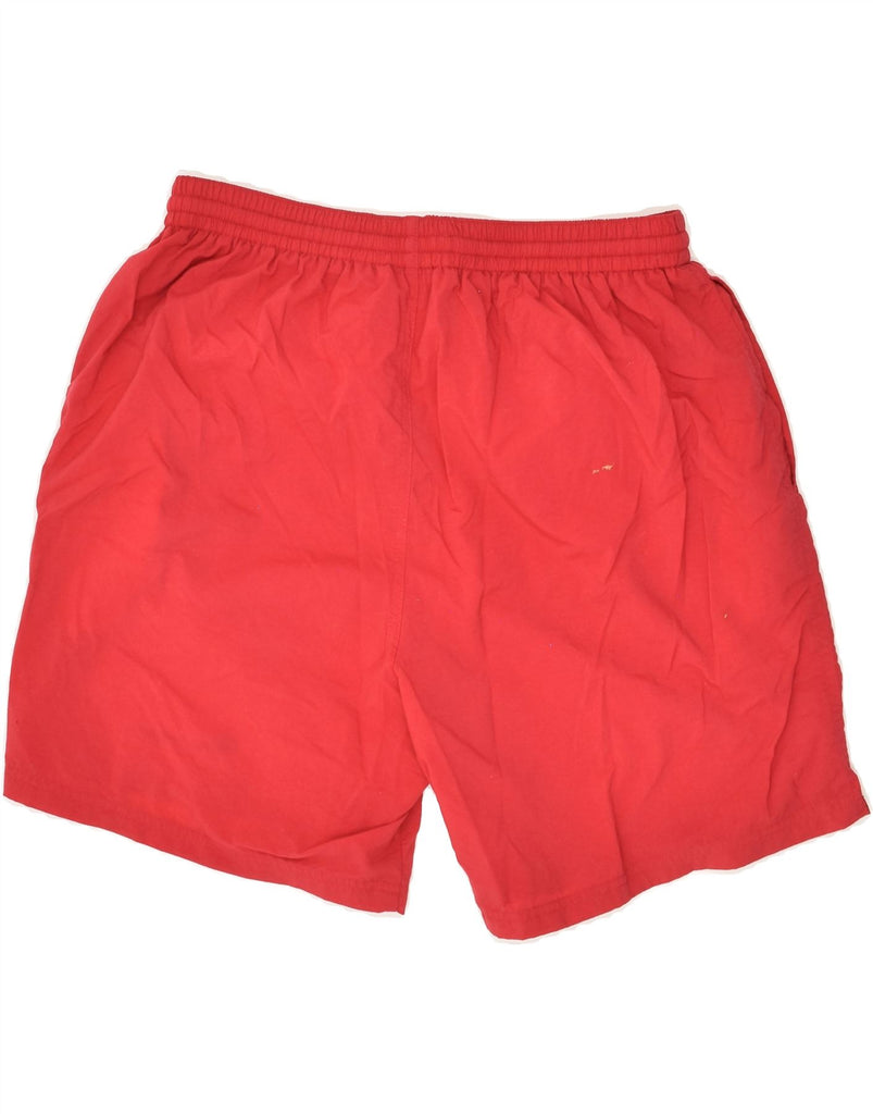 CHAMPION Mens Sport Shorts Large Red Polyester | Vintage Champion | Thrift | Second-Hand Champion | Used Clothing | Messina Hembry 