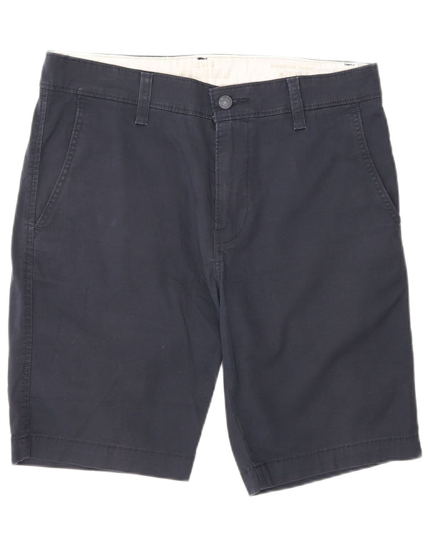 Levi's Mens Standard Chino Shorts W31 Medium  Navy Blue Cotton
