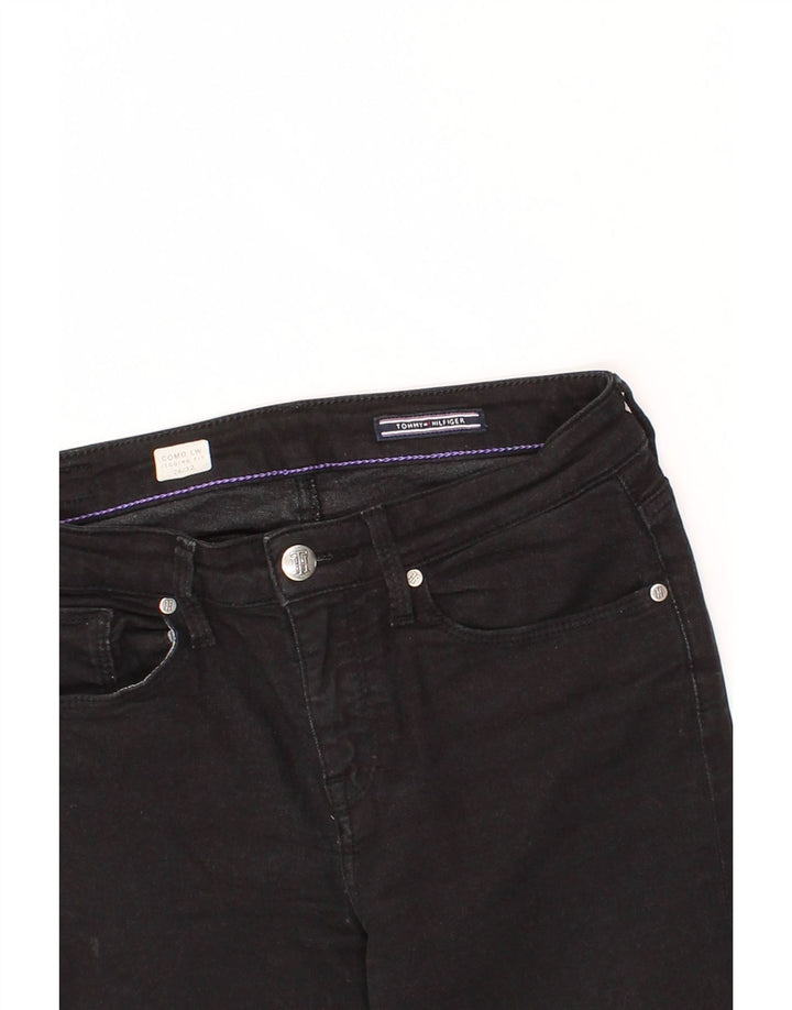 TOMMY HILFIGER Womens Como Jegging Jeans W26 L30 Black Cotton Vintage Tommy Hilfiger and Second-Hand Tommy Hilfiger from Messina Hembry 