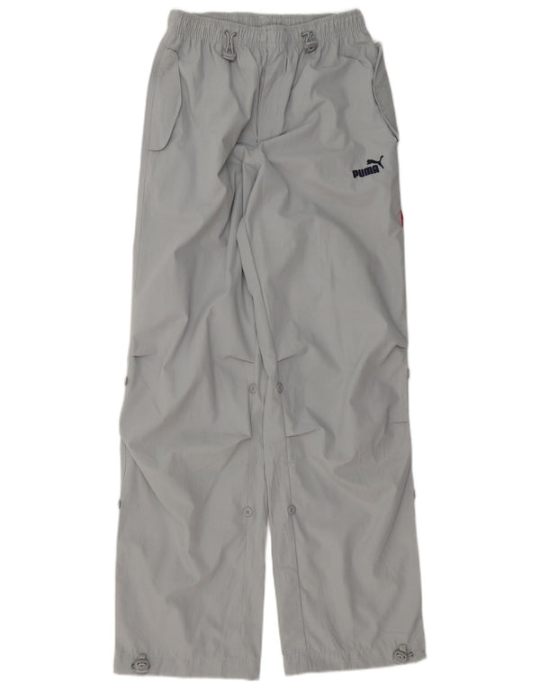 Puma Boys Tracksuit Trousers 15-16 Years  Grey Polyester