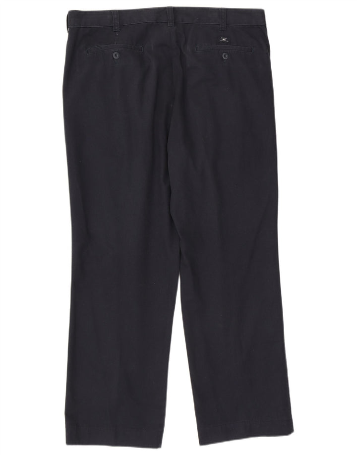Marks & Spencer Mens Blue Harbour Pegged Chino Trousers W38 L31 Navy Blue