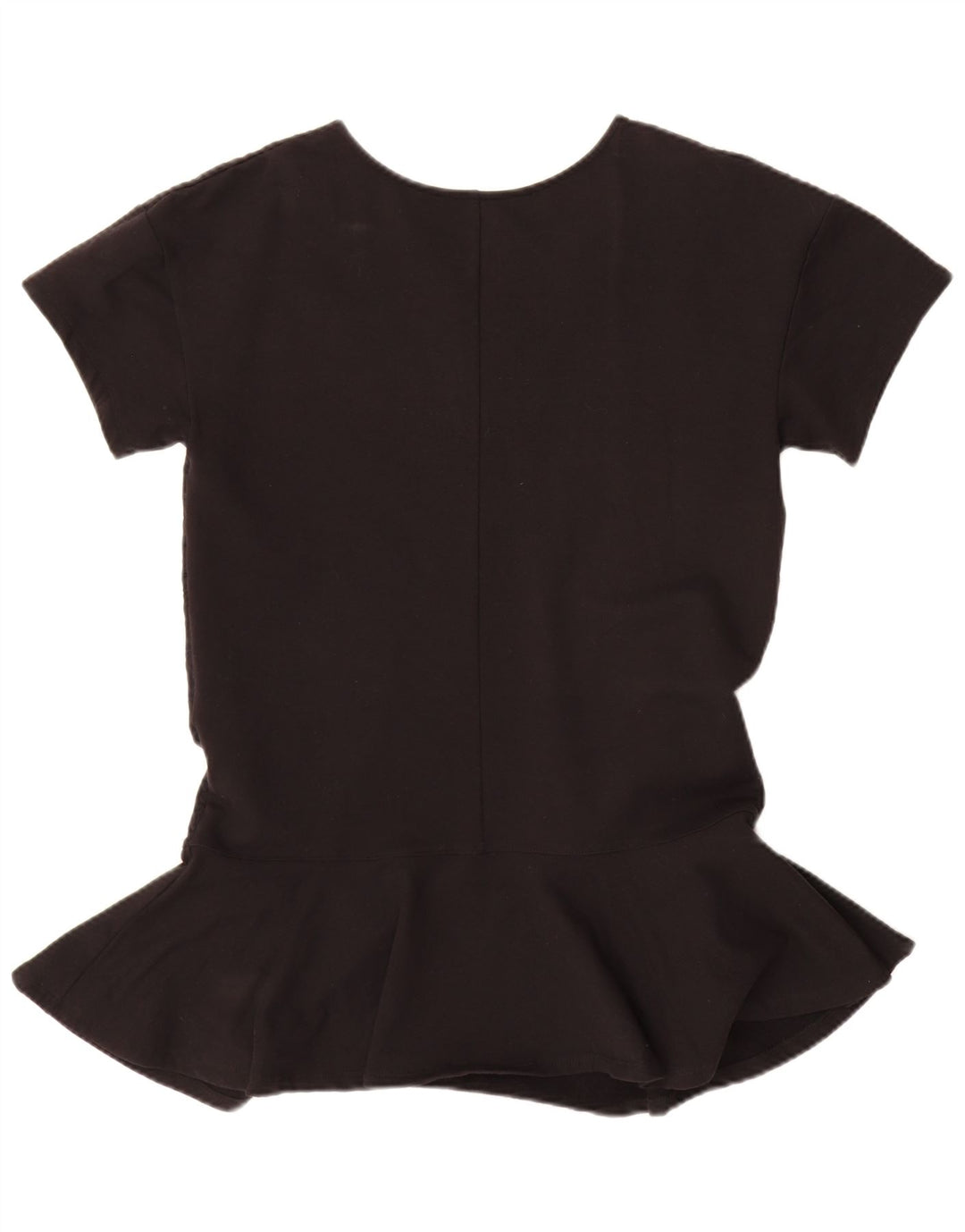 Elisabetta Franchi Womens Blouse Top IT 42 Medium Black Floral Cotton