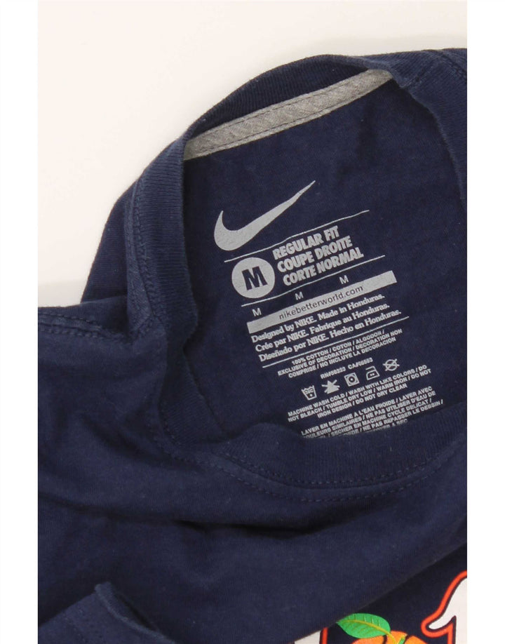 Nike Mens Florida Regular Fit Graphic T-Shirt Top Medium Navy Blue