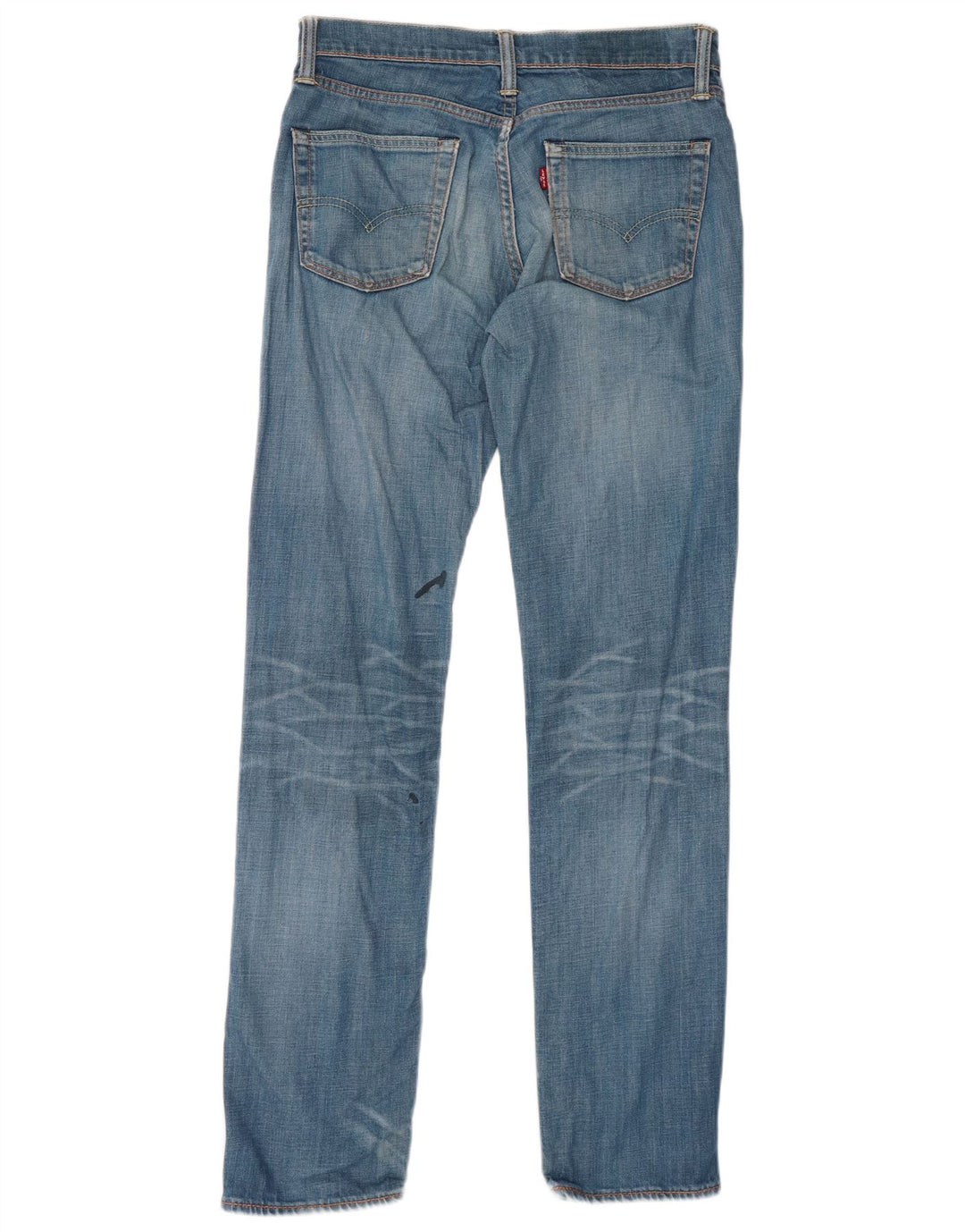 LEVI'S Mens Straight Jeans W30 L33 Blue