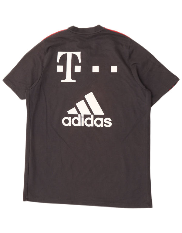 Adidas Mens Aeroready Graphic T-Shirt Top Large Grey Cotton