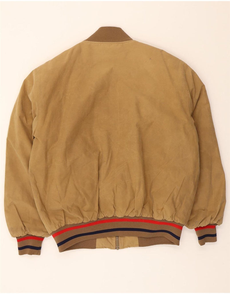 PUMA Mens Bomber Jacket UK 40 Large Brown Vintage Puma and Second-Hand Puma from Messina Hembry 