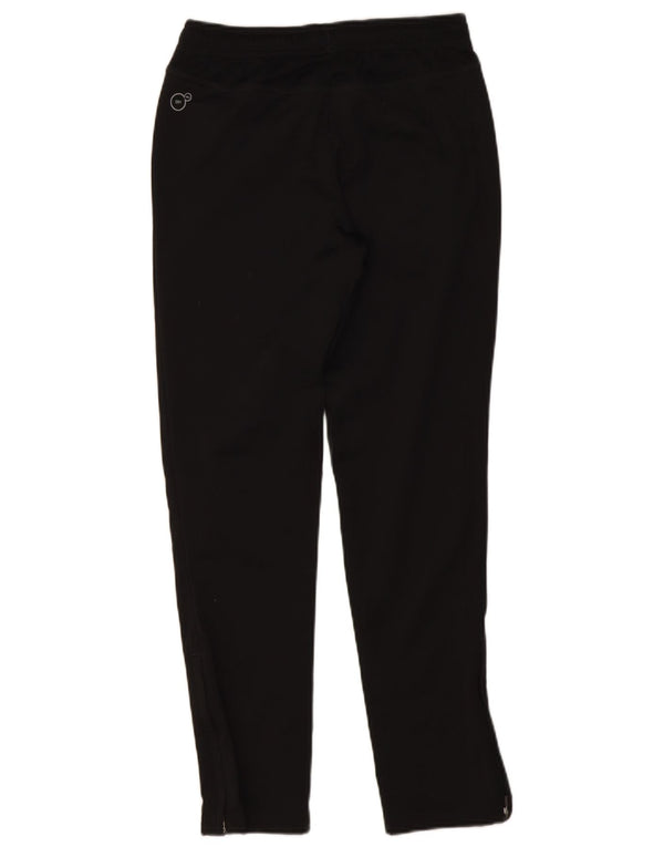 Puma Boys Graphic Tracksuit Trousers 9-10 Years Black Polyester