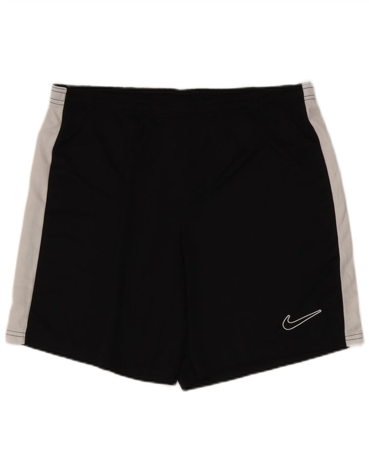 Nike Mens Dri Fit Slim Sport Shorts XL Black Colourblock Polyester
