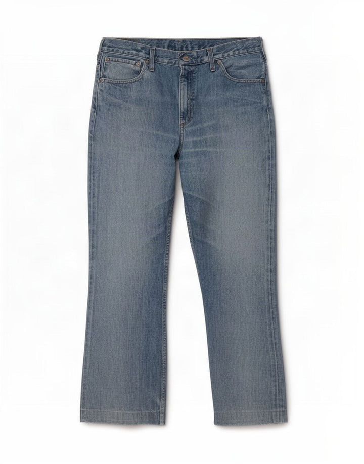 Levi's Mens Straight Jeans W36 L27 Blue Cotton