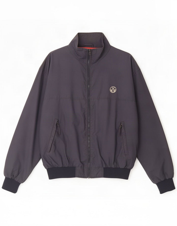North Sails Mens Bomber Jacket UK 42 XL Navy Blue