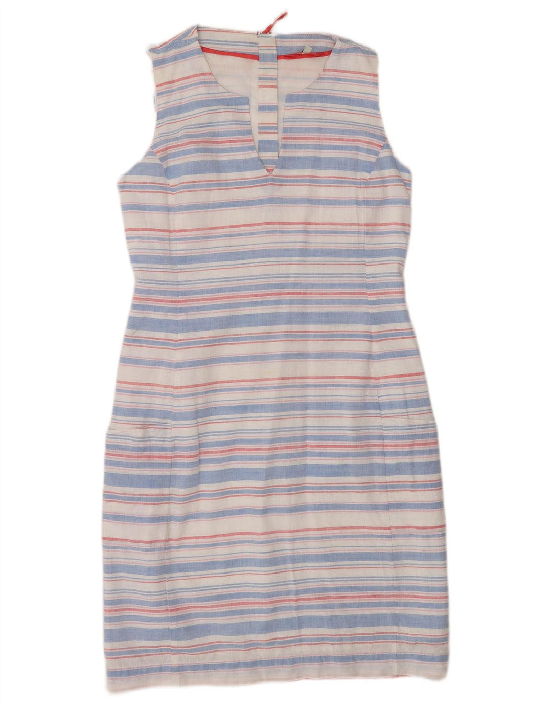 Joules Womens Shift Dress UK 6 XS Multicoloured Striped Cotton