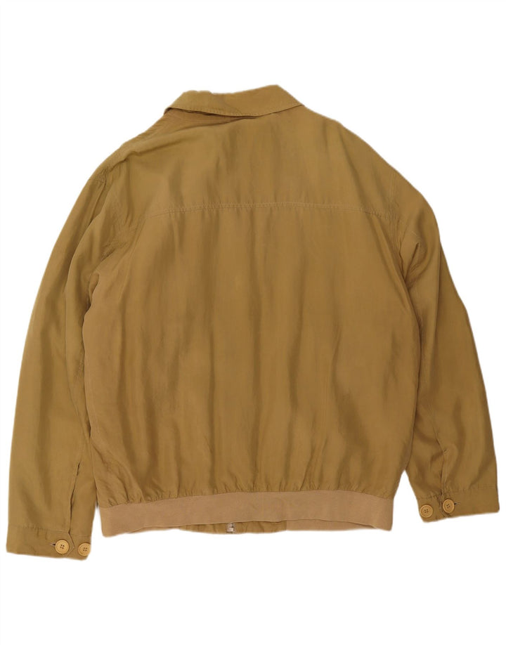 Amerigo Vespucci Mens Bomber Jacket UK 42 XL Khaki
