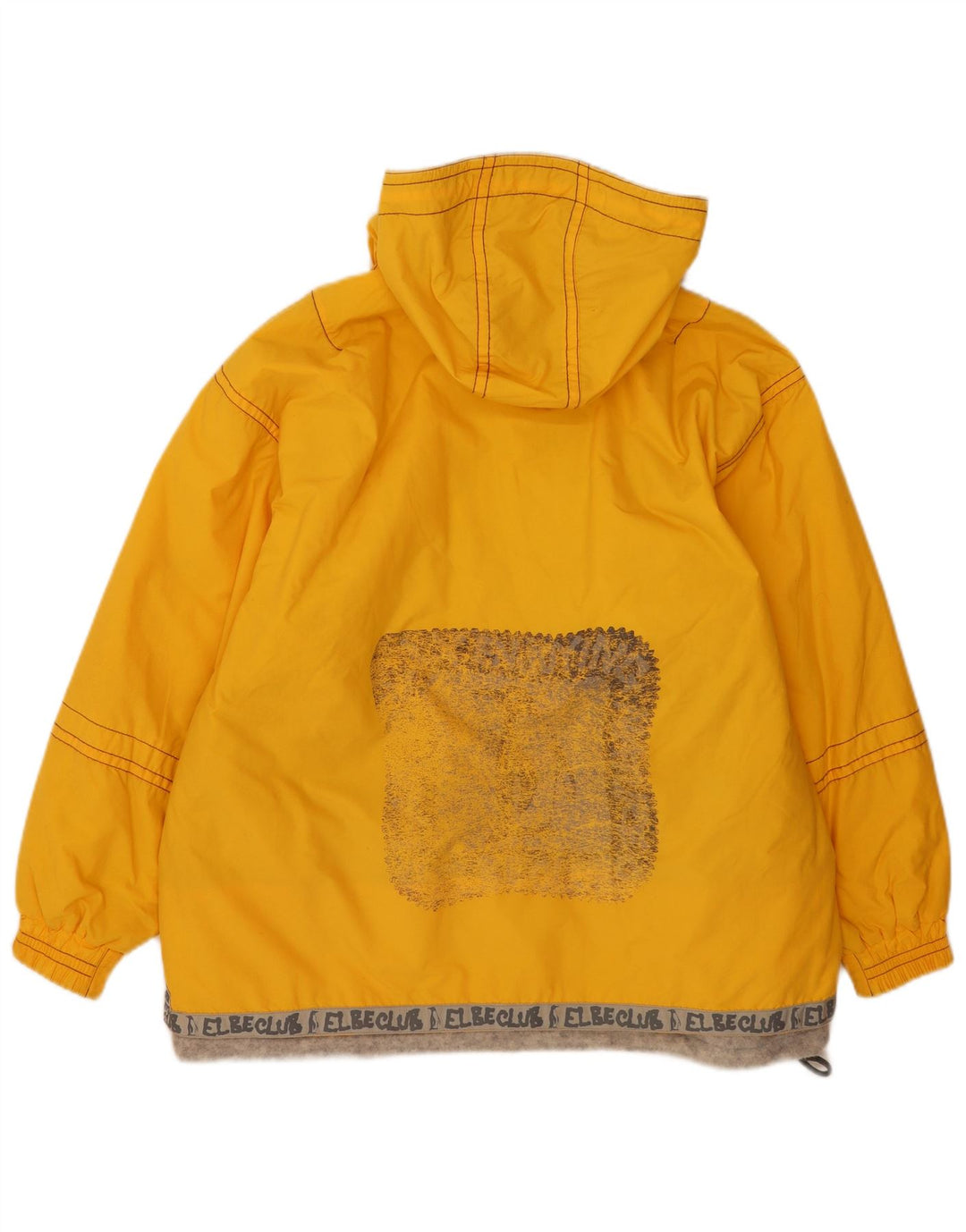 Mens Graphic Hooded Anorak Jacket UK 40 Large