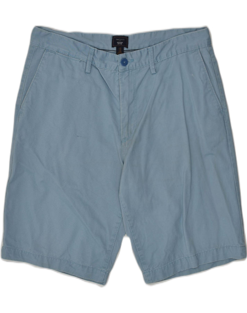 GAP Mens Casual Shorts W35 Large Blue Cotton | Vintage Gap | Thrift | Second-Hand Gap | Used Clothing | Messina Hembry 