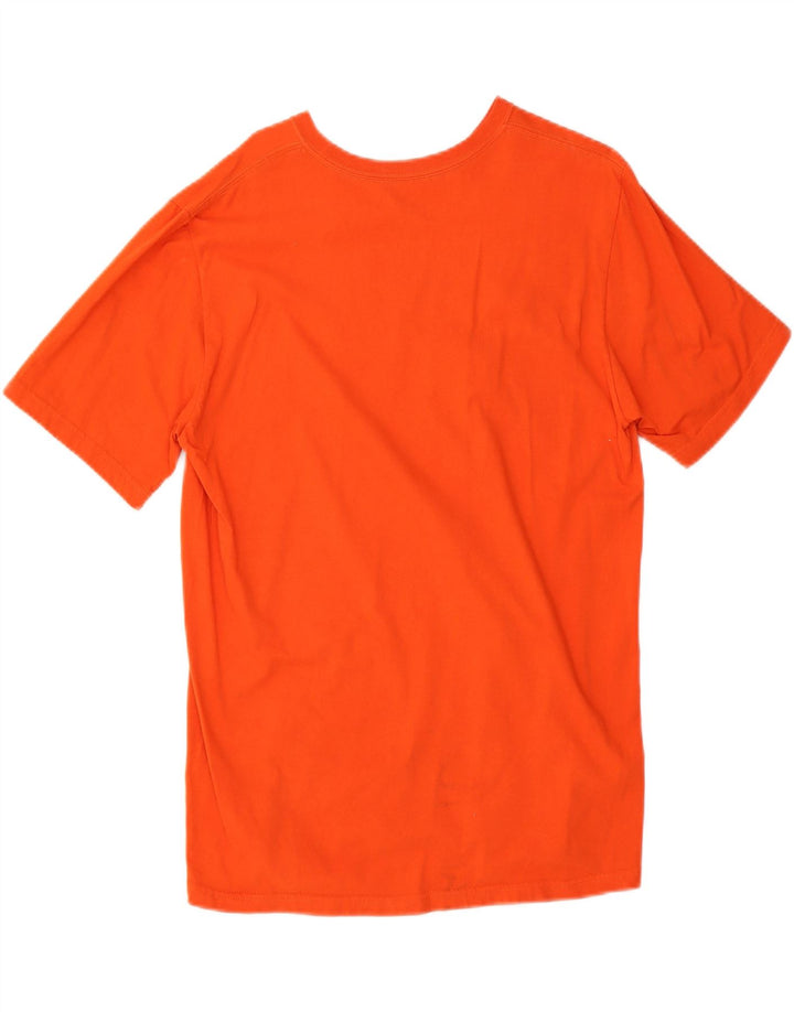 NIKE Mens Regular Fit Graphic T-Shirt Top Large Orange Cotton Vintage Nike and Second-Hand Nike from Messina Hembry 