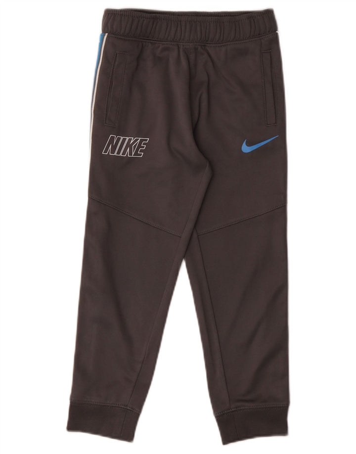 Nike Boys Dri Fit Tracksuit Trousers Joggers 5-6 Years Medium Grey