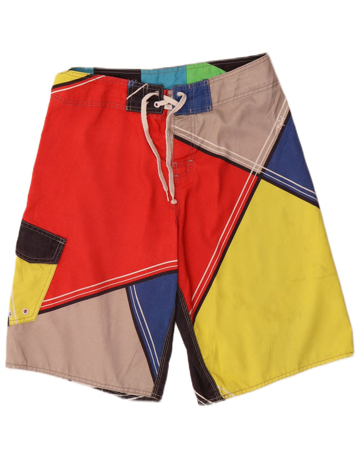 Rip Curl Mens Swimming Shorts Medium  Multicoloured Colourblock Polyester