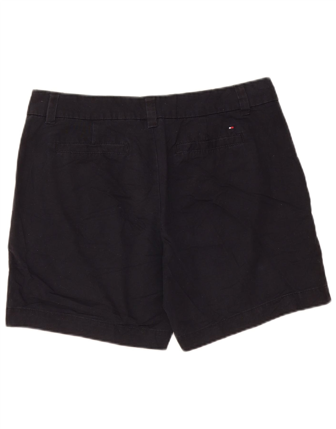TOMMY HILFIGER Womens Chino Shorts US 8 Medium W32  Black Cotton