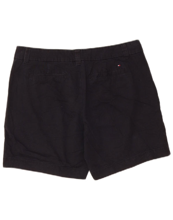 TOMMY HILFIGER Womens Chino Shorts US 8 Medium W32  Black Cotton