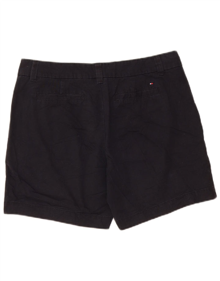 TOMMY HILFIGER Womens Chino Shorts US 8 Medium W32  Black Cotton