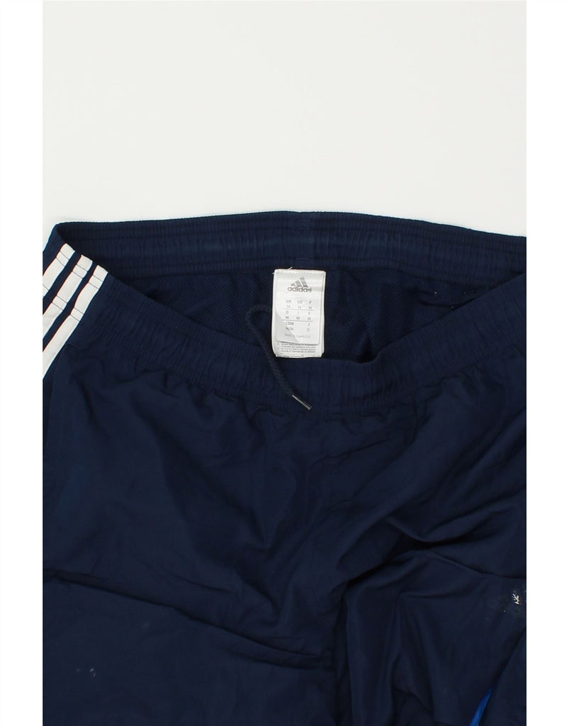 ADIDAS Mens Sport Shorts Medium Navy Blue Polyester | Vintage Adidas | Thrift | Second-Hand Adidas | Used Clothing | Messina Hembry 