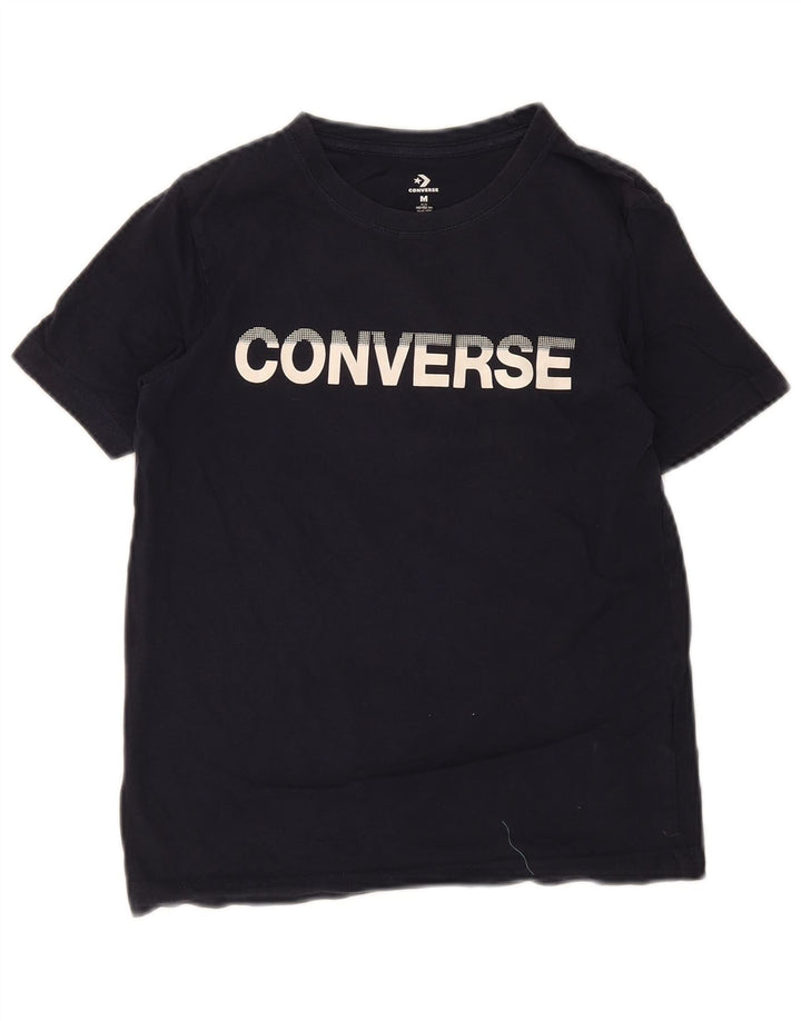 Converse Boys Regular Graphic T-Shirt Top 10-11 Years Navy Blue Cotton