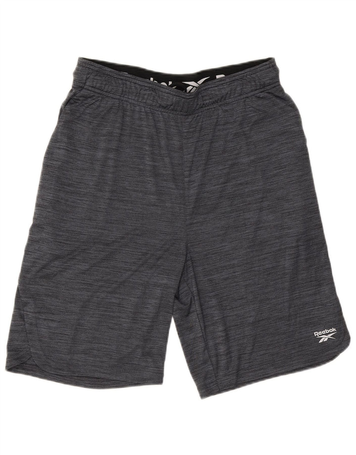 Reebok Mens Sport Shorts Medium  Grey Polyester