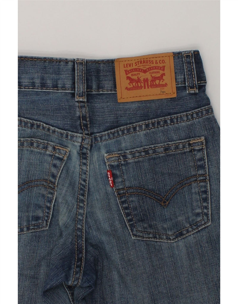 LEVI'S Boys 505 Regular Straight Jeans 6-7 Years W22 L22  Blue Cotton | Vintage Levi's | Thrift | Second-Hand Levi's | Used Clothing | Messina Hembry 