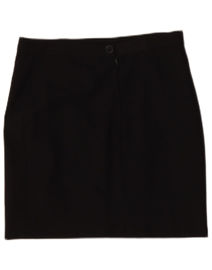 Gianfranco Ferre Womens Mini Skirt W32 Large Black