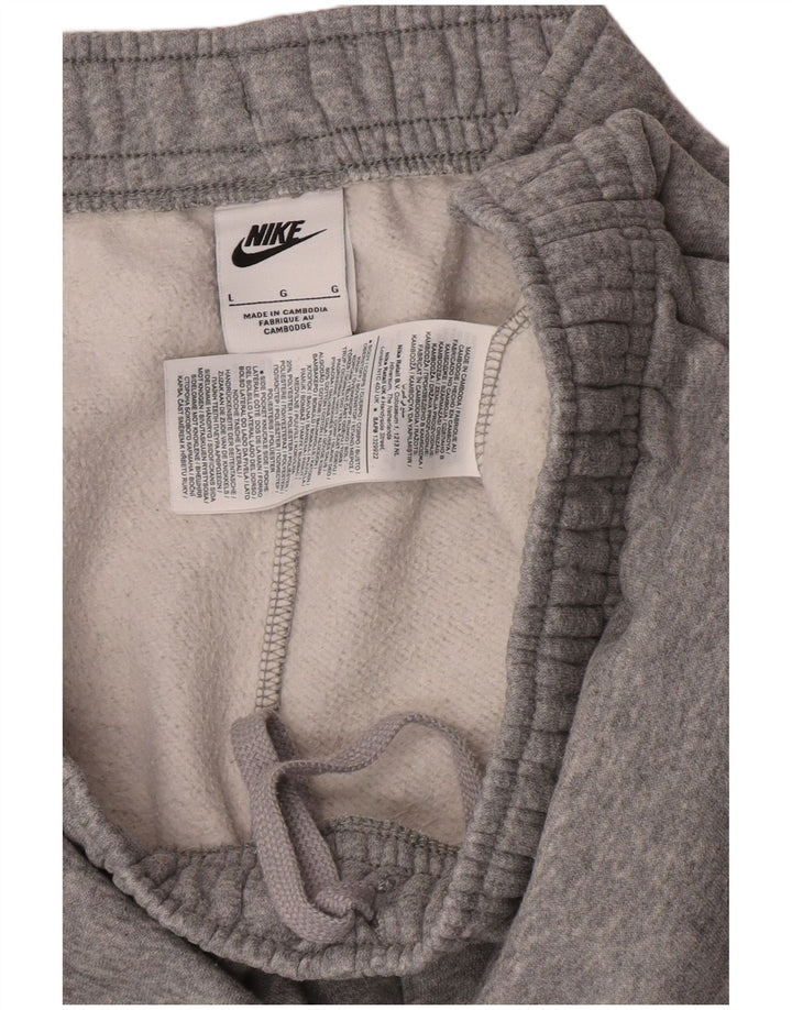 Nike Mens Cargo Tracksuit Trousers Joggers Large  Grey Cotton