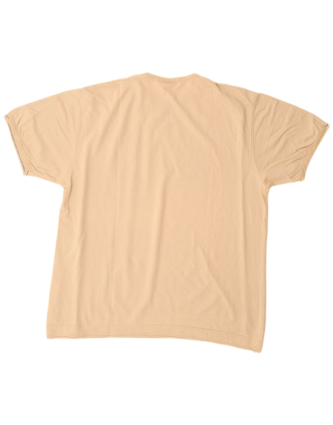 SCOTCH & SODA Mens Graphic Short Sleeve Sweatshirt Jumper XL Beige Cotton