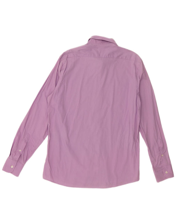 Benetton Mens Shirt Large Purple