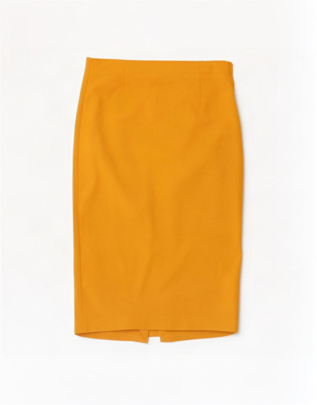 Zara Womens Pencil Skirt Large W30 Yellow