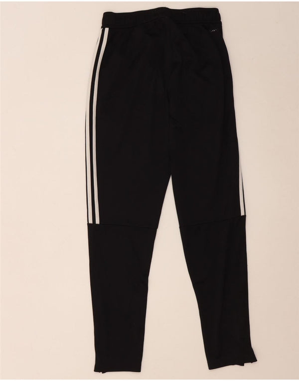 Adidas Mens Tracksuit Trousers Small Black Polyester