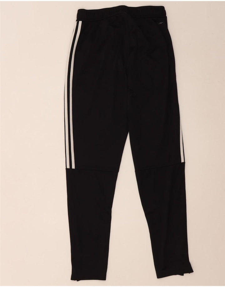 Adidas Mens Tracksuit Trousers Small Black Polyester