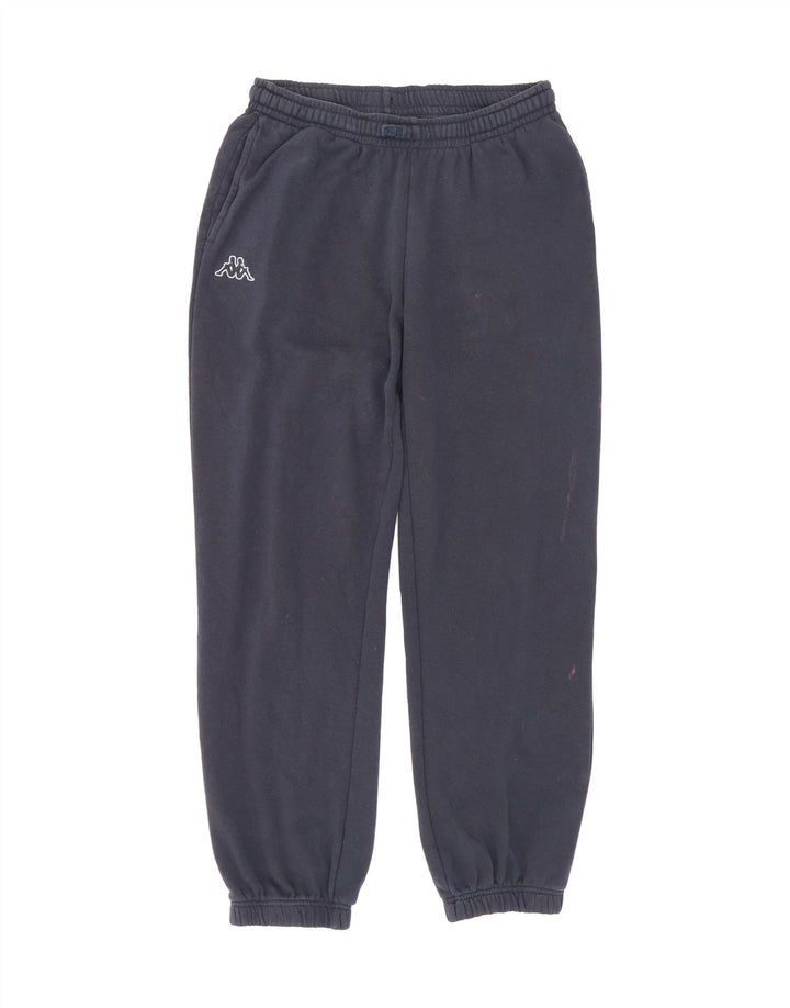 KAPPA Mens Tracksuit Trousers Joggers Medium Navy Blue Cotton Vintage Kappa and Second-Hand Kappa from Messina Hembry 