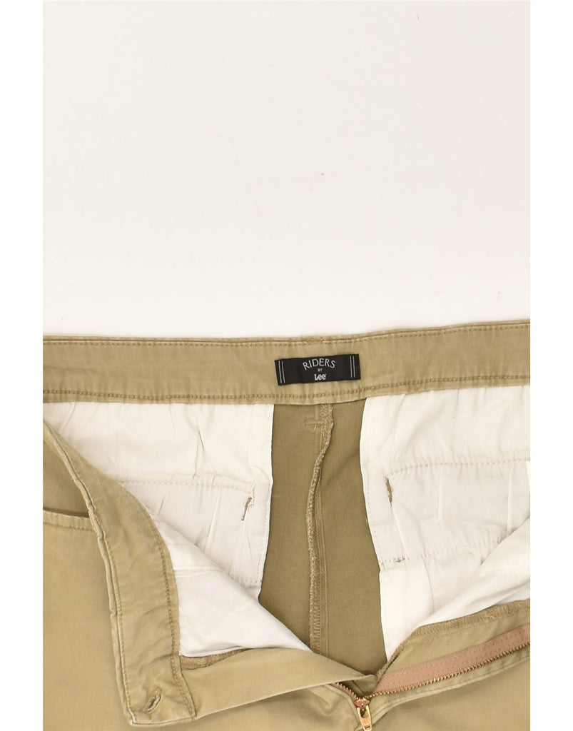 LEE Womens Bootcut Casual Trousers US 16 2XL W36 L29  Beige Cotton | Vintage Lee | Thrift | Second-Hand Lee | Used Clothing | Messina Hembry 